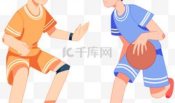 打篮球的漫画,漫画中的篮球激情与青春岁月